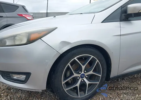 2017 Ford Focus Sel из США, поврежденный, VIN 1FADP3H25HL341902